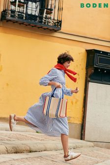 Boden Cream Tilda Canvas Tote Bag (487571) | €89