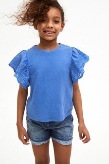 Printed Patch Shorts With Headband (3-16yrs)