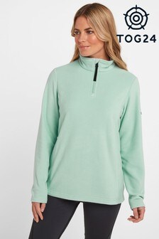 Tog 24 Blue Shire Womens Fleece Zip Neck Top