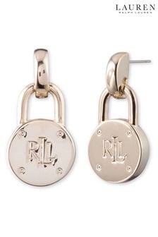 Lauren by Ralph Lauren® Logo Padlock Earrings (488399) | €57