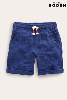 Boden Blue Lightweight Holiday Shorts (488465) | $40 - $46