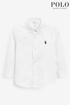 Bílá chlapecká košile Polo Ralph Lauren