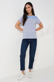 Azul claro - Crew Clothing Breton T-shirt (489494) | 31 €