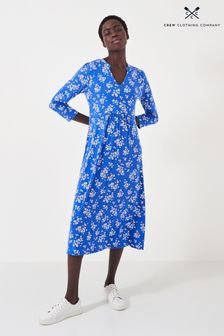 Crew Clothing Company Floral Emi Jersey Dress (491147) | $152
