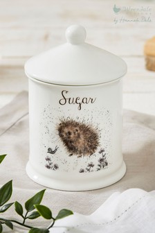White Royal Worcester Wrendale Hedgehog Sugar Storage Jar (491152) | €32