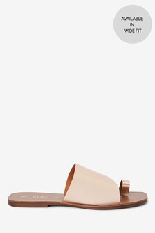 Mules avec boucle à l'orteil