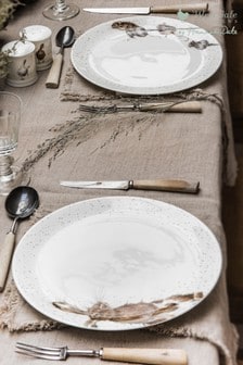 Royal Worcester Wrendale Set of 4 White Animal Dinner Plates (492009) | SGD 133