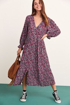 Robe de maternité/allaitement impmrimé floral