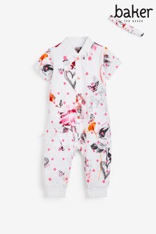 Barboteuse Baker by Ted Baker à imprimé griffonnage