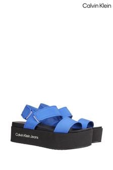 Calvin Klein Blue Flatform Sandals (493748) | 148 €