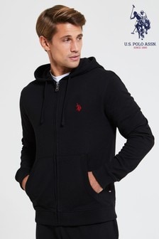U.S. Polo Assn. Black Fleece Zip Through Hoodie (494237) | $165