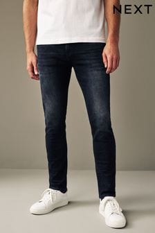 Чернильный - Облегающие - Стретчевые джинсы в винтажном стиле (494833) | 18 890 тг