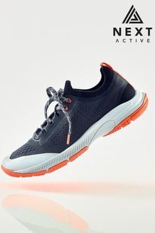 Navy & Orange Next Active Sports V254W Running Trainers (494867) | €27