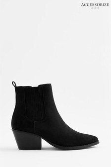Bottes style western Accessorize noires