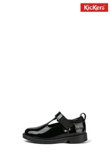 Kickers Infants Lachly T-Bar Patent Leather Shoes (496054) | ₪ 226