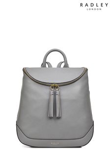 Radley London Medium Grey Milligan Street Zip Around Backpack (497398) | AED1,436