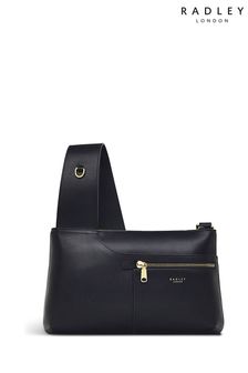 Radley London Small Pockets Icon Zip-Top Cross-Body Black Bag
