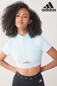 adidas ISC Cropped Zip T-Shirt (497919) | €12.50