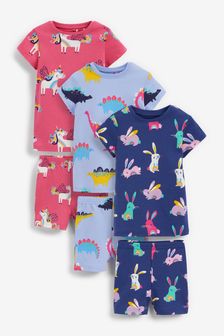 Blue 3 Pack Unicorn Dino Pyjamas (499279) | €26 - €35