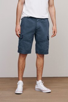 Premium Laundered Cargo Shorts