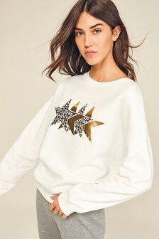 Sweat à imprimé graphique