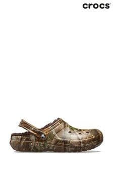 Crocs Classic Realtree Edge Lined Brown Clogs (4AG769) | kr1 100
