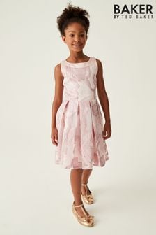 Baker by Ted Baker Sparkly Bow Jacquard Dress