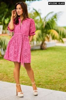 Myleene Klass Pink Shirt Dress (4TM369) | €51