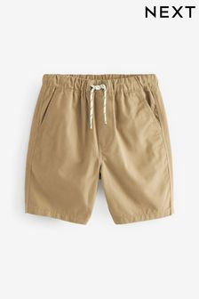 Tan Brown Single Pull-On Shorts (3-16yrs) (500004) | SGD 11 - SGD 21