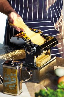 Silver Deluxe Double Cutter Pasta Machine (500697) | €52