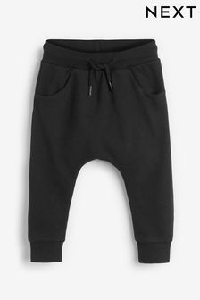 Черный - Спортивные брюки с заниженным шаговым швом (3 мес.-7 лет) (500997) | €11 - €14
