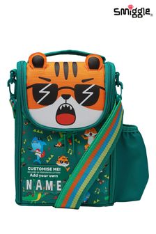 Smiggle Green Lets Play Junior ID Lunch Box with Strap (501978) | €34