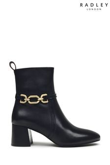 Radley London Cavendish Close Chunky Chain Ankle Boots (502067) | $307