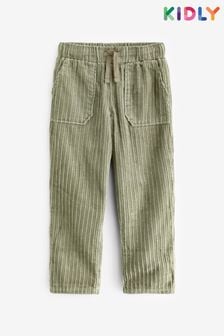Green - Kidly Cord Trousers (503185) | kr480