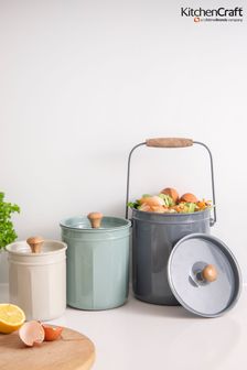 Kitchencraft Grey 3 Piece Food Storage and Composter