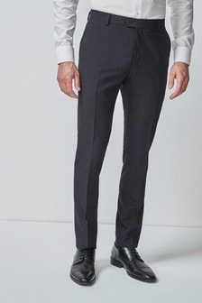 Tmavomodrá - Extra skinny strih - Oblekové nohavice (503849) | €9