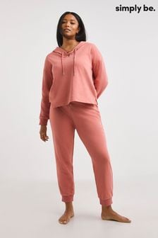 Simply Be Pink Simply Dream Lace up Lounge Set (503939) | €21