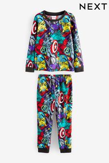 Multi Marvel Soft Touch Fleece Pyjamas (4-16yrs) (504350) | €17 - €23