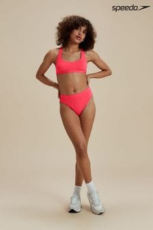 Speedo FLU3NTE Pink High Waist Bikini Bottom (504647) | $35
