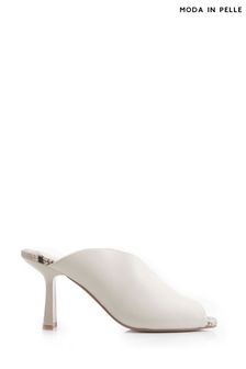 Moda in Pelle Laryssa Slip On Peep Toe Sandals With Set Back Heels (504878) | €63