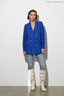 Jachetă din tweed French Connection Azzurra (504959) | 594 LEI