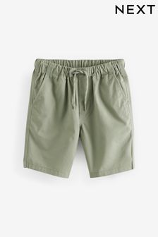灰綠色 - 鬆緊短褲 (3-16歲) (505596) | NT$270 - NT$490