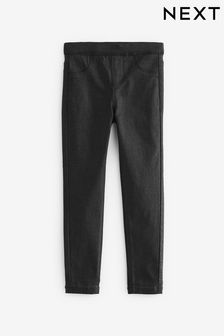 Black Sparkly Coated Jeggings (3-16yrs) (505991) | €8.50 - €12