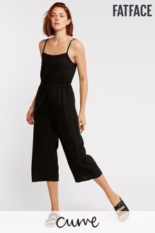 fat face black jumpsuit