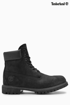 黑色 - Timberland®磨砂6英寸高級標誌靴款 (507038) | HK$1,763
