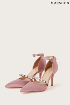 Monsoon Pink Diamante Strap Heels (507043) | 114 €