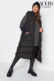 Yours Curve Black 2 In 1 Padded Puffer Coat (507301) | $129