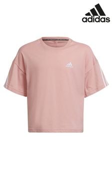 adidas Pink Future Icons Cropped T-Shirt (507502) | €21.50