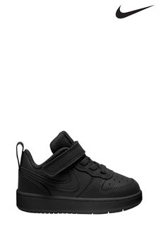 Nike Black Court Borough Low Infant Trainers (508152) | BGN 86
