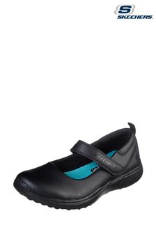 Skechers® Kids Black Microburst Scholar Holler Mary Jane School Shoes (508153) | €21